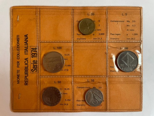 Serie monete italiane lire - italiane,