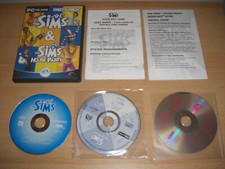 THE SIMS 1 Party Pack Pc Cd