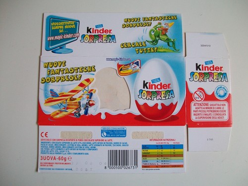 Kinder ferrero sorpresine box - kinder,