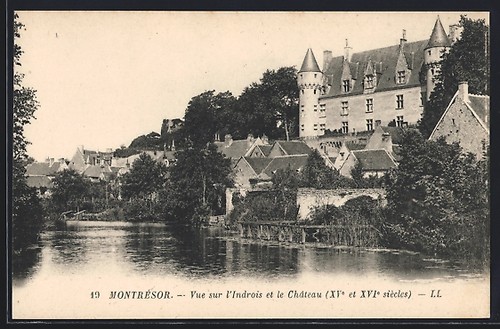 Cpa montrésor l vue - montrésor,
