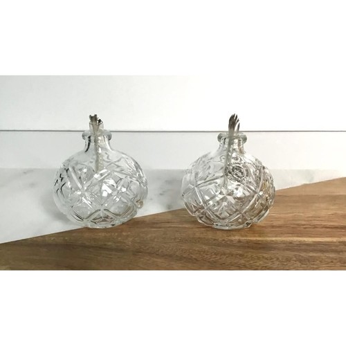 Set lampade olio - , cristallo