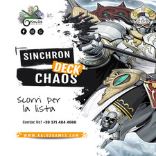 Yugioh! Mazzo Deck CHAOS - SYNCHRON da Torneo