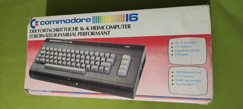Commodore c16 con box - 16,