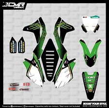 Kit Grafiche adesivi in crystal per KAWASAKI KXF 250 450 2017 2018 2019