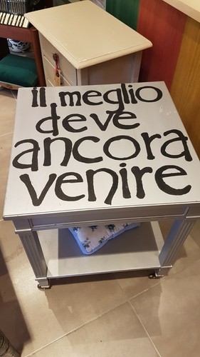 Tavolino mogano silver il - tavolino, "il