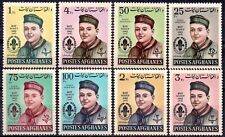 Afghanistan 1962 Boy Scouts Scoutismo Giovani Uniformi Distintivo Tempo Libero 8v Set MNH