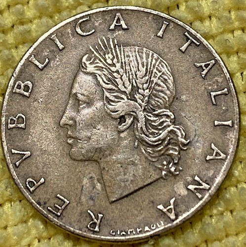 Rara moneta lire 1957 - moneta, 20