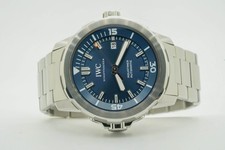IWC Aquatimer Automatic IW329005 Expedition Jacques Yves Cousteau 42mm Blue D...