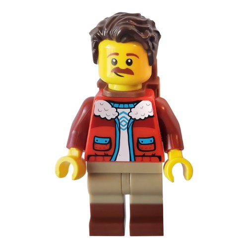 Lego minifigure camper - lego,