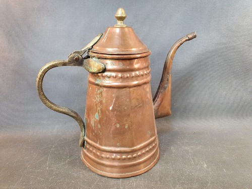 Antica caffettiera teiera in - caffettiera,