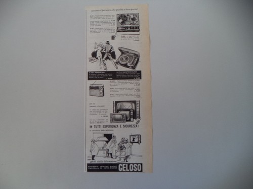 Advertising pubblicità 1967 - advertising,