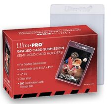 10x Ultra Pro Semi Rigid Card Saver Holders Custodie - per Gradare PSA BGS GCC