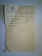 Lettera reale commissione - "reale,