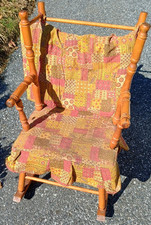 Sedia a dondolo vintage Cass