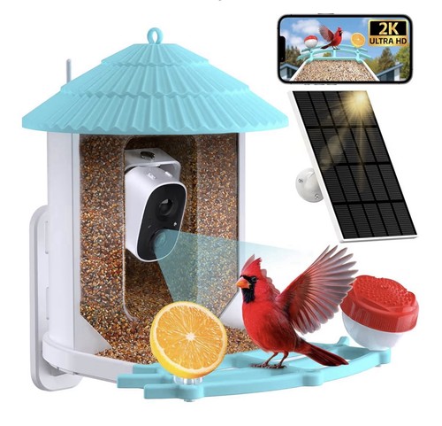 Alimentatore per uccelli - , con