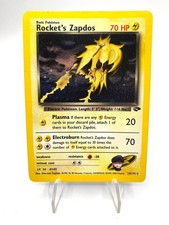 Carta pokemon rocket zapdos - rocket's,