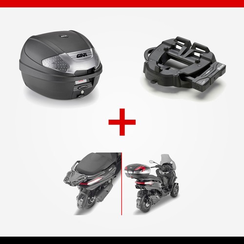 Kit givi e300nt2b bauletto - givi, 30l