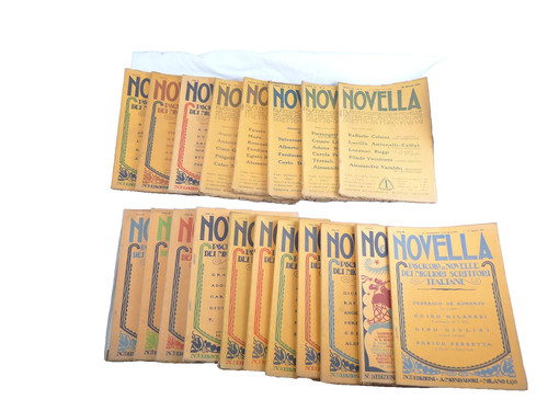 Lotto vecchia rivista novella - lotto,