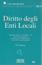 @N80 Diritto degli Enti Locali