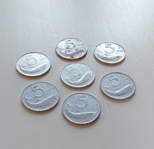 Lotto monete lire delfino - lotto,