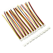10 Paia JST-XH 2,54 Mm 3 Pin Maschio Maschio Con Cavo in Silicone Da 15 Cm 22 AW