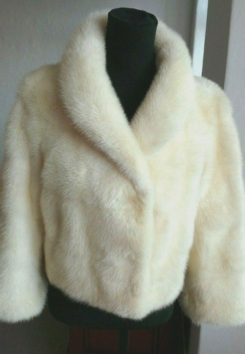 Visone bolero giacca stola - visone,