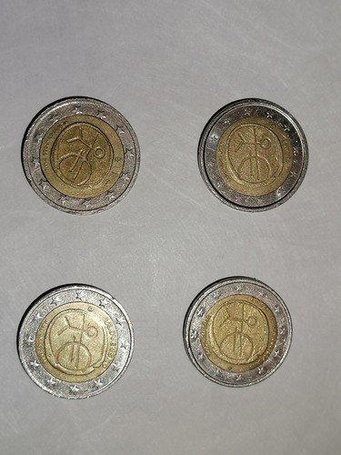 Monete rare euro con - rare, da