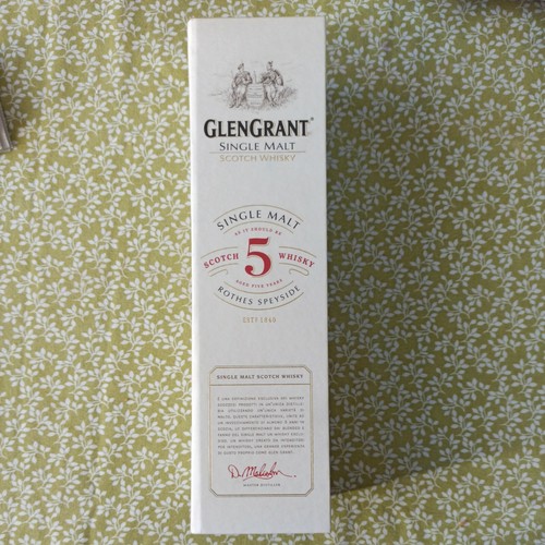 Scatola glen grant whisky - grant,