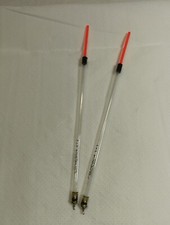 GALLEGGIANTE ALL' INGLESE PENNA TRASPARENTE PIOMBATOPESCA MARE 1+1 DUE PEZZI 