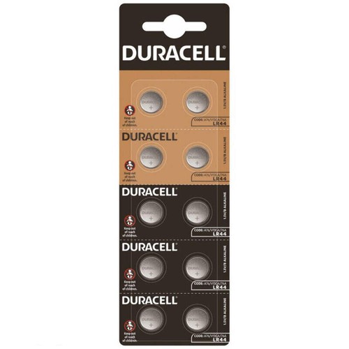 10x duracell lr44 - 10x,