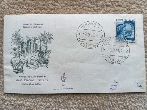 Italia repubblica fdc - fdc, venetia