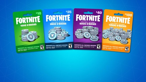 Fortnite bucks card - fortnite, +