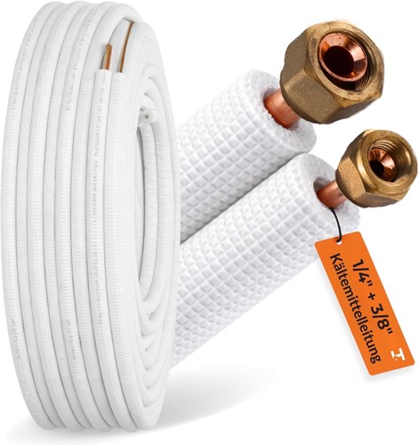 Tubo refrigerante 3 - 1/4", +