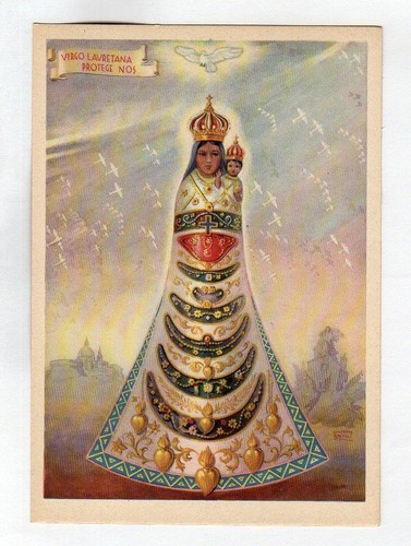 Cartolina costumi virgo - cartolina,