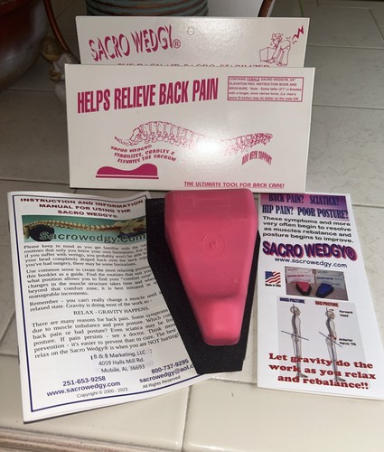 Sacro wedgy the back aid - -,