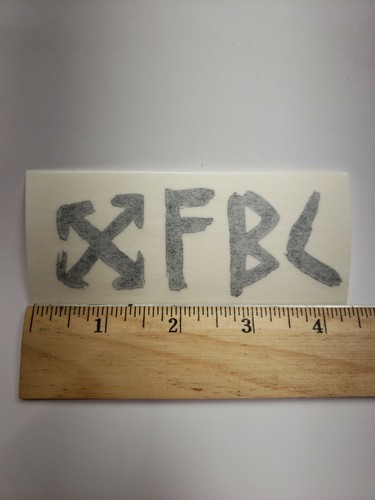 Fit bike sticker bmx - sticker,