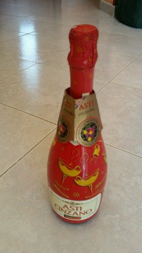 Bottiglia epoca asti cinzano - asti,