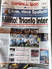 5 Trofei vinti dall'Inter  - CORRIERE DELLO SPORT STADIO  2010 anno del triplete