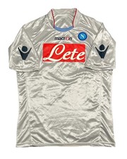 MAGLIA CALCIO NAPOLI 2009/10 MACRON AWAY KIT JERSEY TRIKOT MAILLOT FOOTBALL