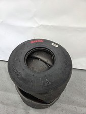 GOMME PNEUMATICI KART MG SH2 ROSSE SET COMPLETO USATO