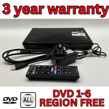 Sony BDP-S1200 Blu-Ray e DVD Smart Lettore Netflix HDMI Nero Telecomando Multi Regione