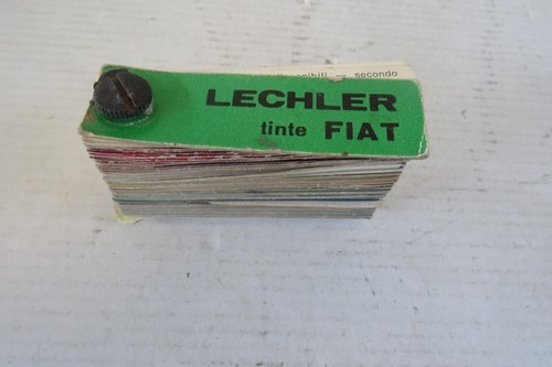 Tabella colori lechler fiat - tabella,