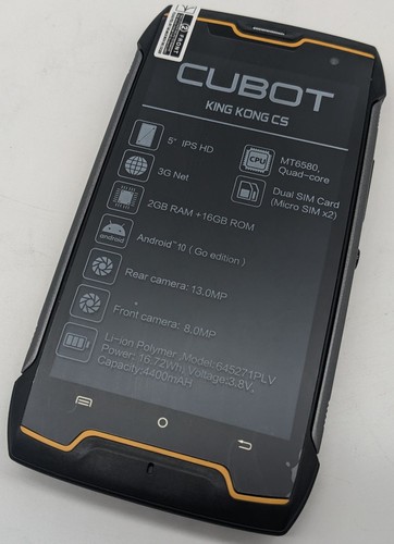 Smartphone cubot king kong - kong, cs