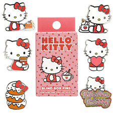 Loungefly Spilla Laccata Enamel Pin Kawaii Sanrio Hello Kitty Blind Box x1
