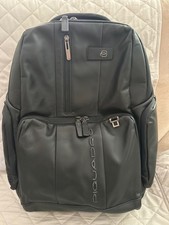 Zaino Piquadro in pelle nera