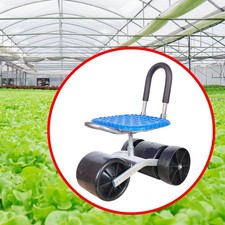 Sgabello con rotelle con