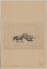 Carrello a due ruote trainato