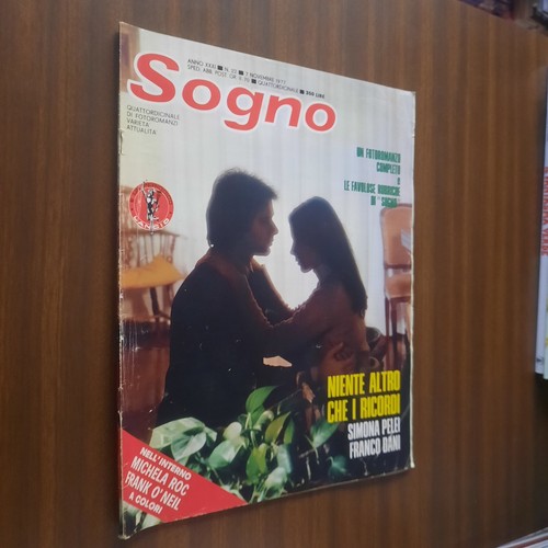 Lancio fotoromanzo sogno - fotoromanzo,