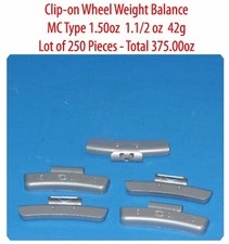 500 Pcs CLIP-ON Wheel Weight