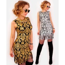 Mini Abito Vestito Corto Donna